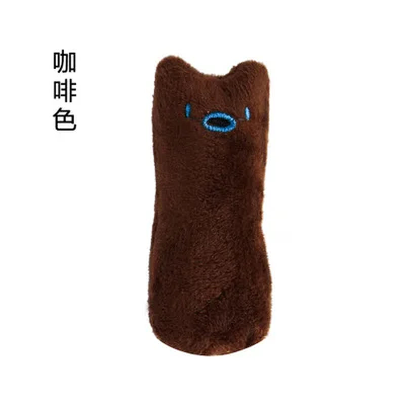 Coffee Plush Interactive Catnip Toy