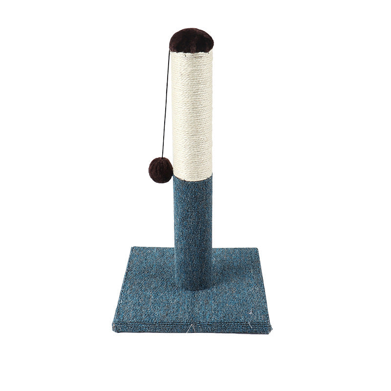 Blue Cat Scratching Post Climbing Frame