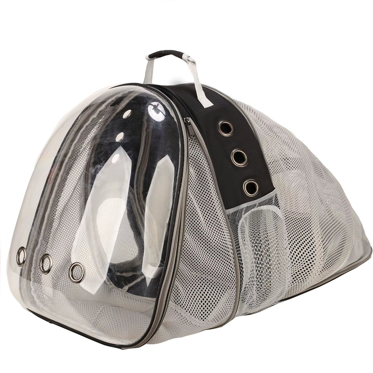 Black 4 Portable Cat Carrier Capsule Backpack Foldable Bubble Pet Supplies