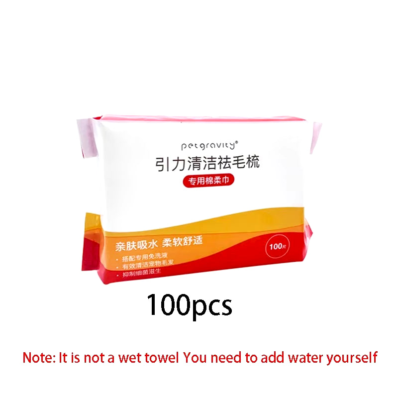 100 Towels for the Pet Grooming Comb Loose Hair Remover Brush