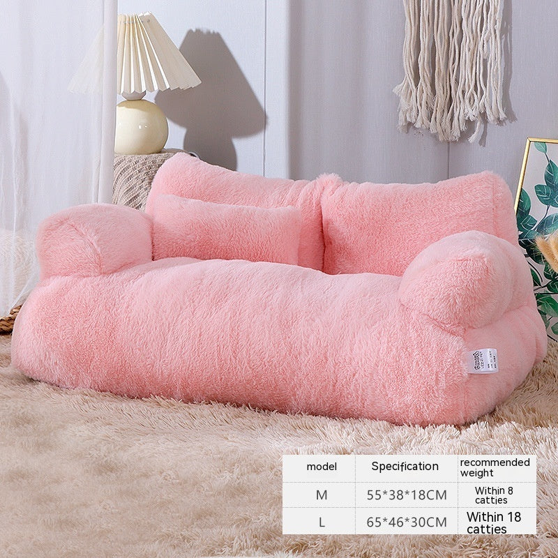 Cherry blossom powder Luxury Cat Sofa Bed