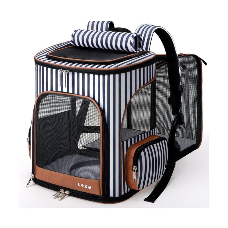 Stripes Pet Carrier Backpack