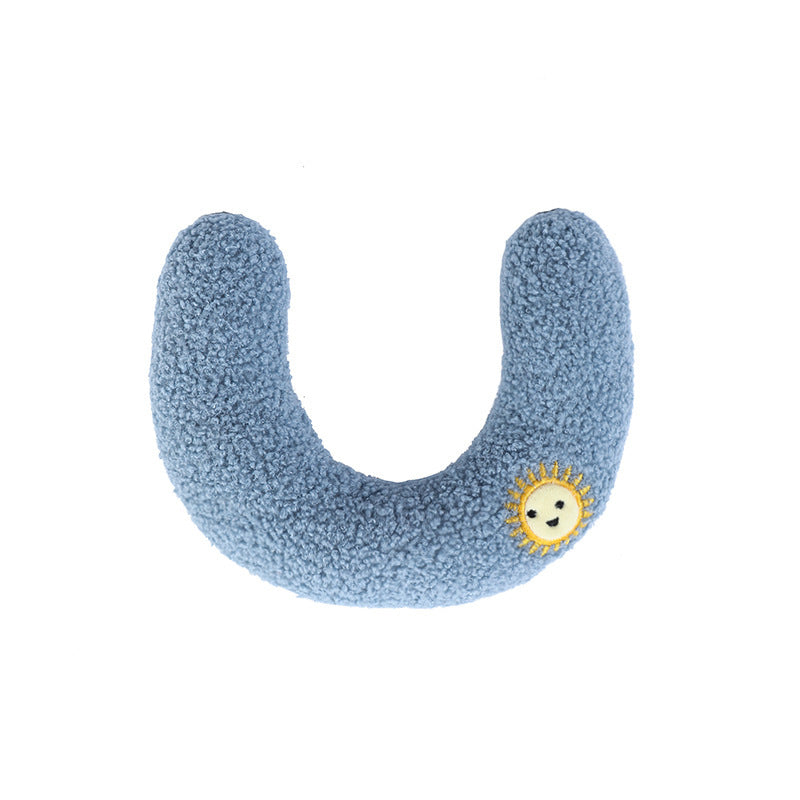 Blue Little neck protector pillow