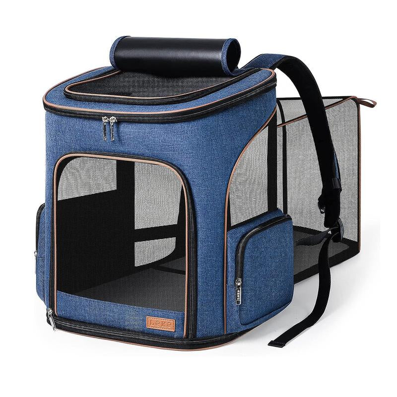 Blue Pet Carrier Backpack