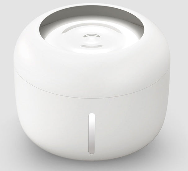 White Cat Water Fountain Stylish, Chic Cat Water Fountain Cat Waterer