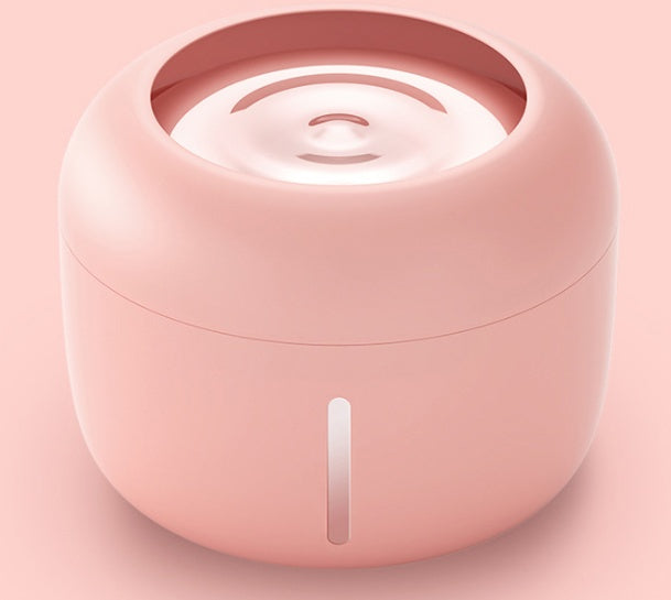 Pink Cat Water Fountain Stylish, Chic Cat Water Fountain Cat Waterer