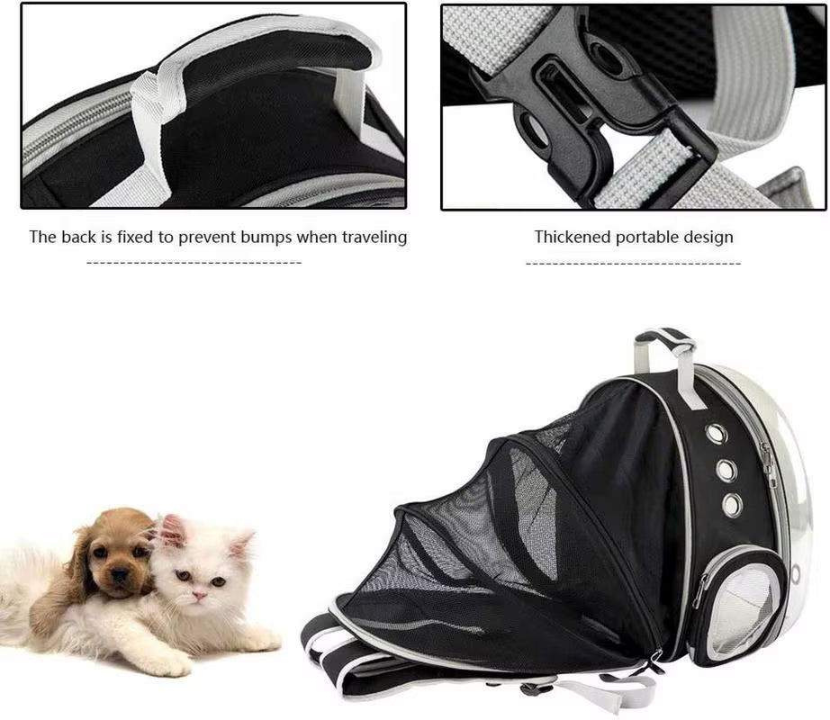 Design features Portable Cat Carrier Capsule Backpack Foldable Bubble Pet Supplies